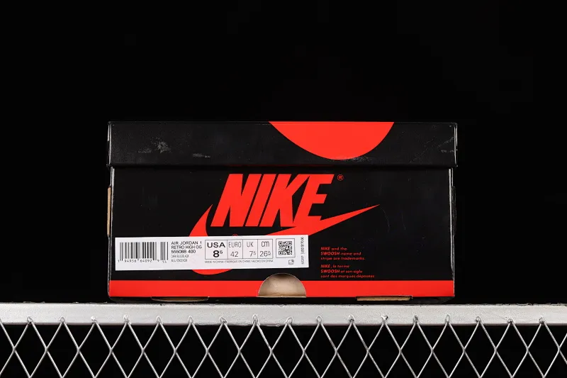 All categories Air Jordan Jordan series basketball shoes Air Jordan 1 High Air Jordan 1 Retro High AJ1 Joe 1 patent leather black and blue 555088-400